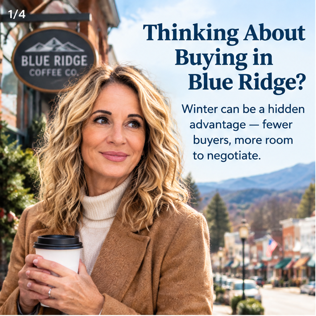 Winter Home-Buying Wins in Blue Ridge
